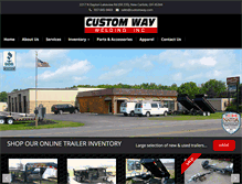 Tablet Screenshot of customway.com